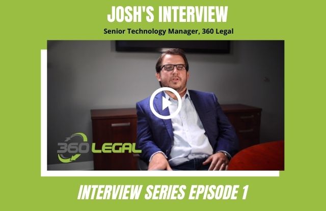 Josh’s Interview Series EPISODE 1