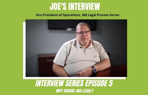 Why Choose 360 Legal – Joe’s Interview Series EPISODE 5