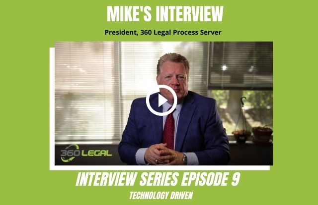 Mike’s Interview Series EPISODE 9 – 360 Legal is Technology-Driven