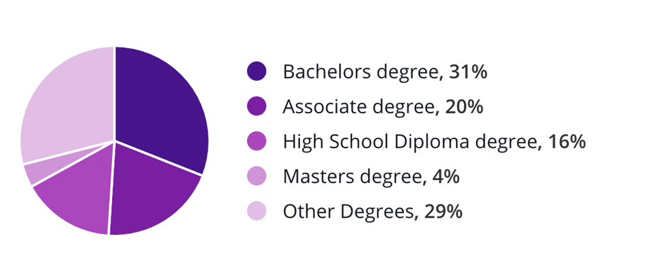 Types of Process Server Degree Levels1