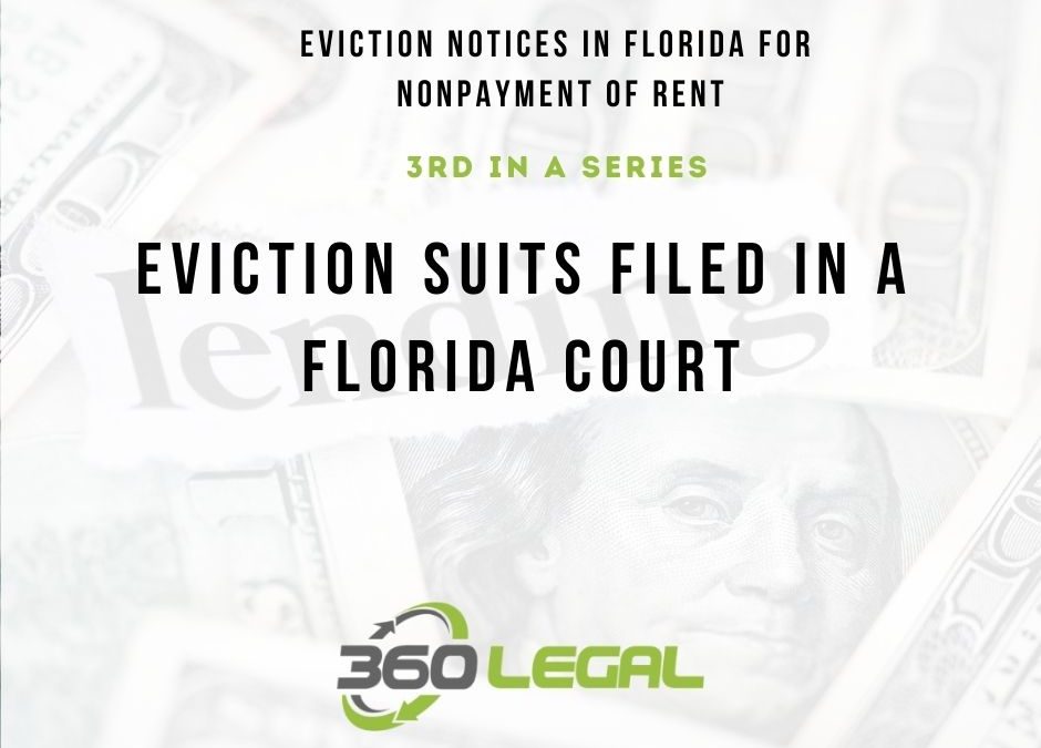 Eviction Suits Filed in a Florida Court