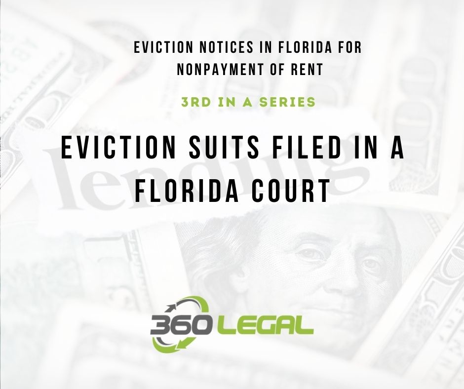 Eviction Suits Filed in a Florida Court