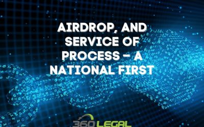 AirDrop, and Service of Process – a National First