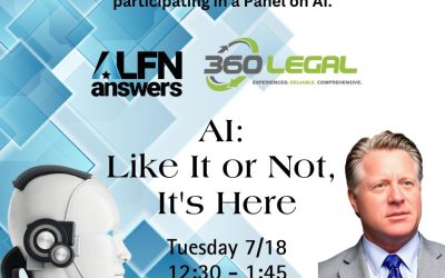 Join President Mike Weaver of 360 Legal at the ALFN Answers Conference in Beaver Creek!