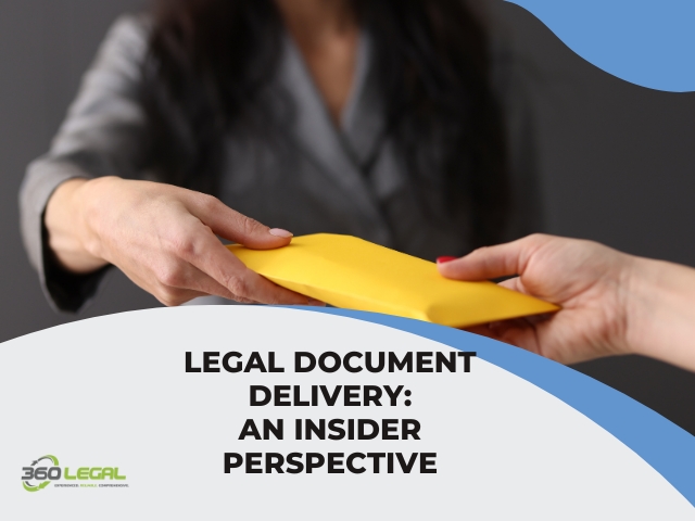 Legal Document Delivery: An Insider Perspective