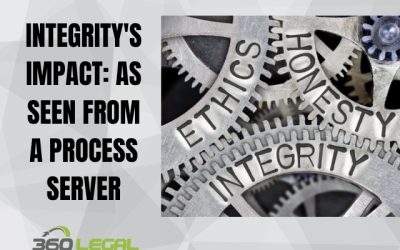 Integrity’s Impact: As seen from a Process Server