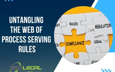 Untangling the Web of Process Serving Rules