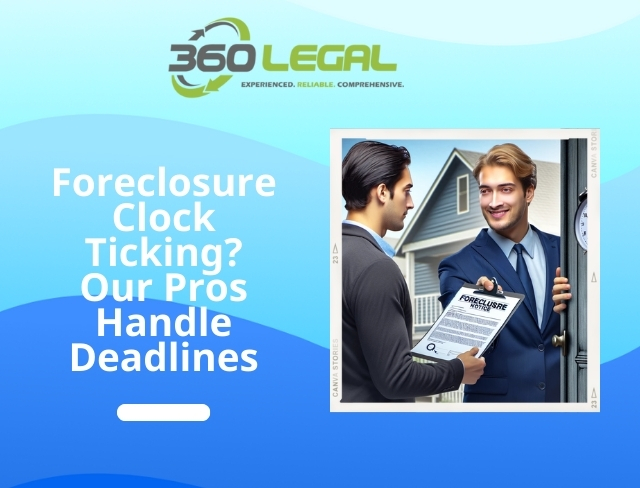 Foreclosure Clock Ticking? Our Pros Handle Deadline