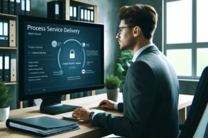 client portals for client process service tracking