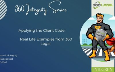 Applying the Client Code: Real Life Examples from 360 Legal