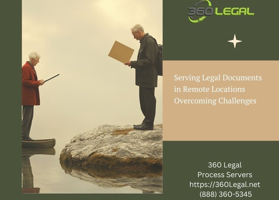 Serving Legal Documents in Remote Locations Overcoming Challenges