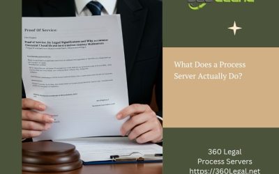 What Does a Process Server Actually Do?