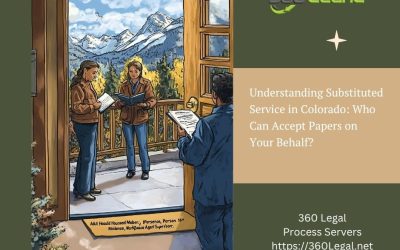 Understanding Substituted Service in Colorado: Who Can Accept Papers on Your Behalf?