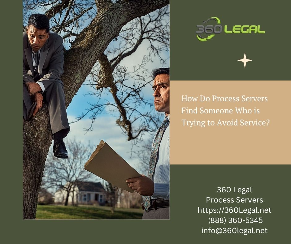 How Do Process Servers Find Someone Who is Trying to Avoid Service?