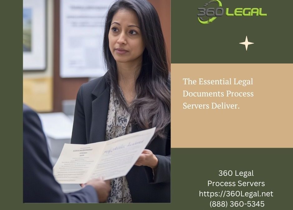 The Essential Legal Documents Process Servers Deliver