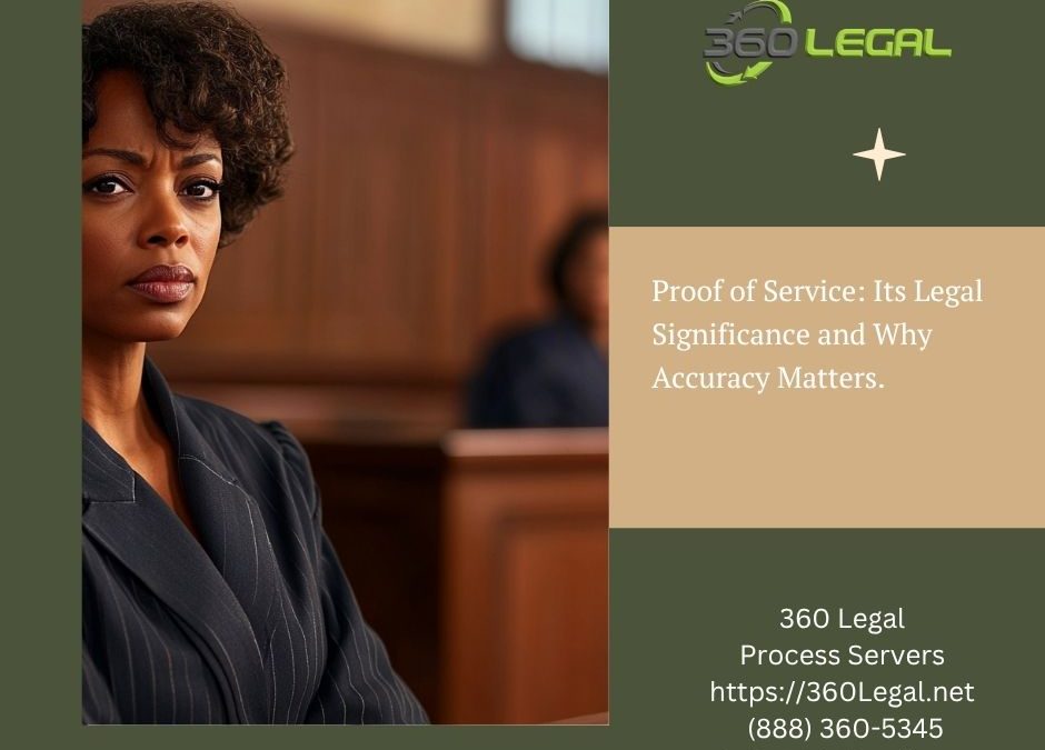 Proof of Service: Its Legal Significance and Why Accuracy Matters