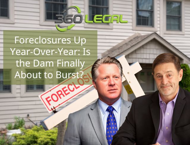 Foreclosures Up Year-Over-Year: Is the Dam Finally About to Burst?